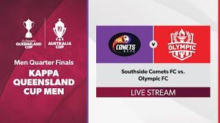 Kappa Queensland Cup Men Quarter Finals - Southside Comets FC vs. Olympic FC