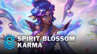 Spirit Blossom Karma Skin Spotlight - League of Legends