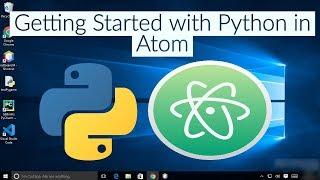 Getting Started with Python in Atom | Python with Atom editor