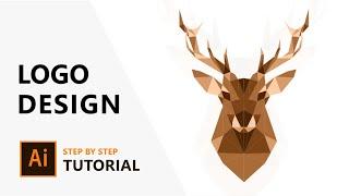 How To Design A Low Poly Logo | Step by step  - 2020