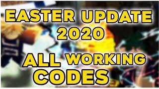 All "New Secret Working Op Codes April 2020 | Roblox Boku No Roblox