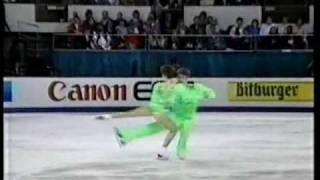 Evgenia Shishkova-Vadim Naumov LP 1992 World Figure Skating Championships