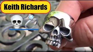 keith richards skull ring