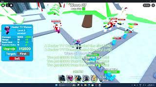 Beating North Pole 2023 TTD roblox with my voice :D