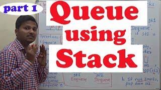 Implement Queue using Stack (Explanation) Part 1