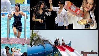 Fast vlog muskan ke sath water park masti ️#sameerabbasi500 #love #sanaya #shabazabbasi #dance