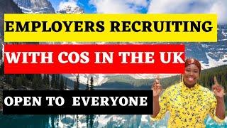 Best Website With Employers Issuing UK COS(Certificate of Sponsorship)| Recruiting Now