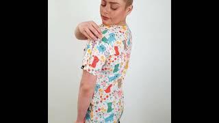 Printed Fun Patterned scrubs for Nurses Nurse #nurse #Nursing  #Nursefunny #nurseAustralia  #scrubs