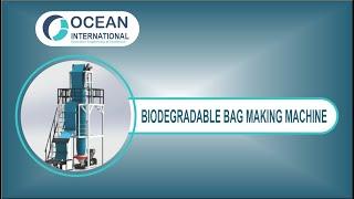 Biodegradable Bag Making Machine