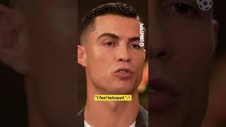 Cristiano Ronaldo feels betrayed by Erik ten Hag and Manchester United 