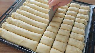 AKŞAMDAN HAZIRLAYIN SABAH PİŞİRİNO KADAR LEZZETLİ OLDUKİ PİŞTİĞİ ANDA PİTTİ  NEFİS BÖREK TARİFİ