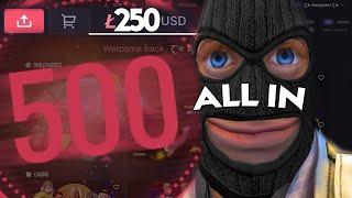 500CASINO - 250$ ALL IN WTF?