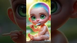 mukbang and happy  #cutebaby #cocomelon