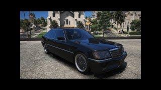 GTA V Mercedes-Benz W140 (Разбил бандитский Мерс)!