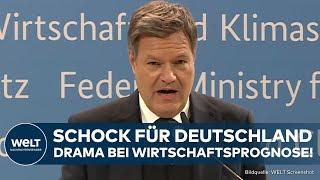 ROBERT HABECK: Schock für Deutschland! Wachstumspaket ohne Wirkung! Düstere Prognose für Wirtschaft