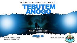 15th June 2025 // TEBUTEM ANOGO// Duncan Fellowship