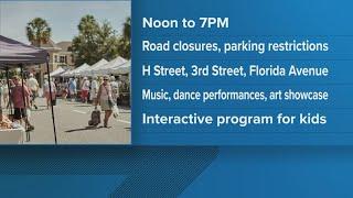 Saturday is the H Street Festival, expect road closures