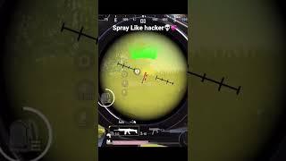 Sprays like hacker| #bgmi #iphone #iphonexr #montage #bgmihighlights #bgmishorts #pubgmobile