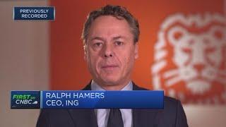 ING gaining market share with digital approach to banking, CEO says | Squawk Box Europe