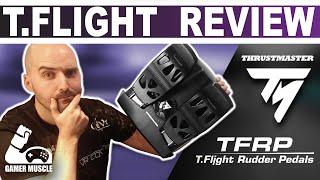 Thrustmaster T-Flight Rudder Pedals Review - Microsoft Flight sim 2020  / XP11 / DCS