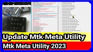 update mtk meta utility - mtk meta utility 2023 - mtk meta utility terbaru