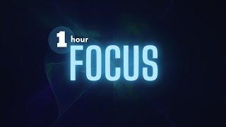 pinpoint focus - one hour ambient soundscapes for studying and working [blue waves]