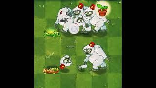 Aqua Vine VS Pea Vine VS Treasure Yeti - Who Will Win? Plants Vs Zombies 2