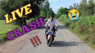 LIVE  CRASH ACCIDENT KTM RC 200#ktmlover