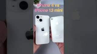 iPhone 4 vs iPhone 13 mini #shorts