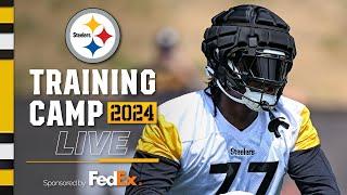 Watch Steelers practice on August 8 | Pittsburgh Steelers Training Camp Live