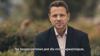 Rafał Trzaskowski: Bezpieczeństwo jest dla mnie najważniejsze.