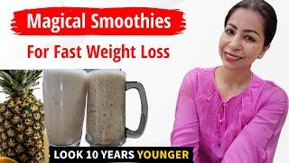 2 Smoothie Recipes For Fast Weight Loss | Lunch/Dinner Smoothies | Lose Weight Fast | Fat to Fab