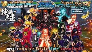 NEW‼️ NARUTO X BORUTO Ninja STORM Connections Mugen Android HD Version 2025 - OFFLINE 200 Characters