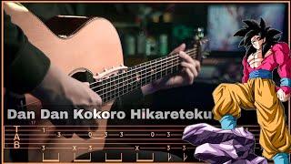 『Dragon Ball GT 』Dan Dan Kokoro Hikareteku | Fingerstyle Guitar TAB