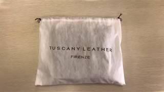 Шкіряна чоловіча сумка через плече Tuscany Leather  TL141407