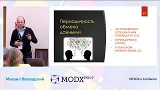 MODX и Hardware – Михаил Воеводский на конференции MODXpo 2017 в Минске