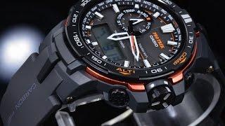 Casio PRW-6000Y-1E видео обзор и настройка