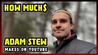 This Is How much money Adam Stew makes on YouTube 2024