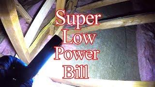 Crazy Couple Put 3 feet of Insulation In Their Attic!