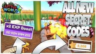 ALL 10 *NEW* CODES IN LITTLE WORLD (ROBLOX) [FEBRUARY-27-2021]