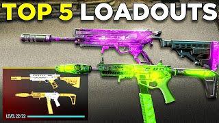 TOP 5 *META* SMG LOADOUTS in SEASON 5!  (Warzone 3 Best Class Setups) - MW3