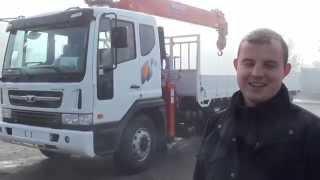 Кран-манипуляторная установка Horyong HRS206 на шасси Daewoo Novus