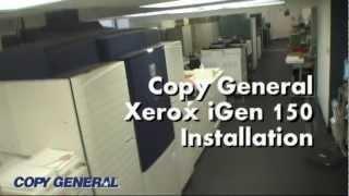 Copy General Installs First-in-the-USA Xerox iGen 150 Press