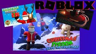 Спасти рождество в РОБЛОКС Christmas Tycoon Save The Christmas 1