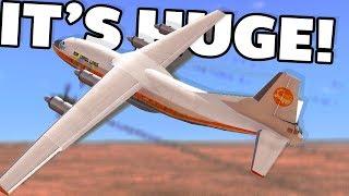 THE BEST PLANE MOD EVER! - BeamNG Drive Antonov AN-12B Plane Mod