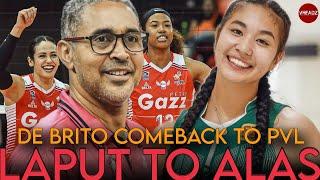 De Brito CAPITAL 1 DEBUT vs Creamline!, BVS- Laput- MJ- Tia ILILINE-UP sa VTV Cup!