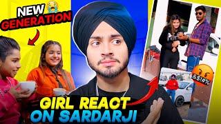 Girl React On Sardarji | New Genration Roast Video | Harshdeep Singh