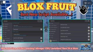 BLOX FRUITS Script 2024 AUTO FARM | MASTERY FARM | CDK | RACE V4 + PVP | MIRAGE (SMOOTH)