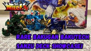 RARE BAKUGAN BAKUTECH SANZU DECK SHOWCASE!