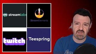 DSP Rages On Tee-Spring, Twitch, StreamLabs & Streamelements For Not Liking His Hateful Content